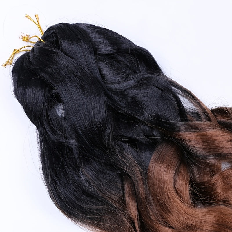 Pre Stretched Bouncy Braiding Hair Loose Wavy French Curly Braiding Hair