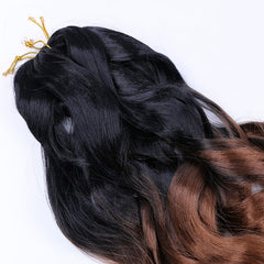Pre Stretched Bouncy Braiding Hair Loose Wavy French Curly Braiding Hair