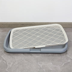 Pet Training Toilet Tray for Puppies and Small Dogs - Easy Clean Indoor Potty