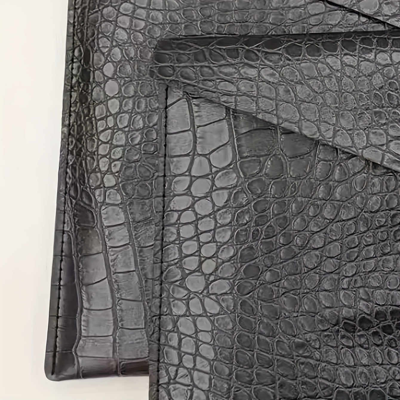 A4 PU Document Bag - Black