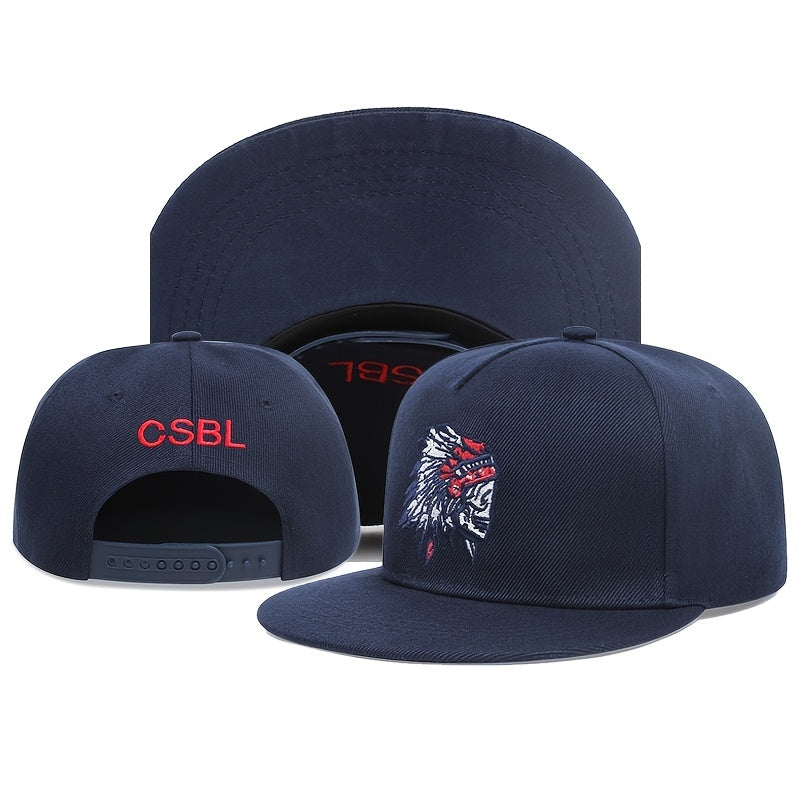 Indians Embroidery Navy Baseball Cap