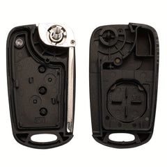Hyundai Kia Key Fob Case 3 Buttons Flip Folding