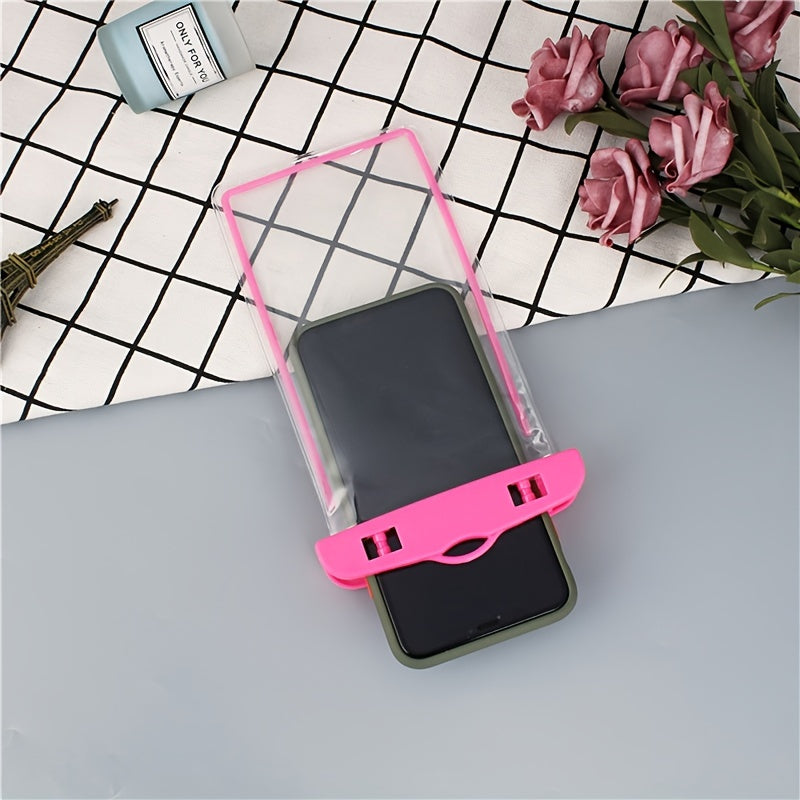 Clear Waterproof Phone Case Diving Pouch Touch Screen Phone Bag