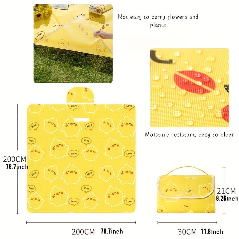 Stain-Proof Portable Mat for Outdoor Travel Camping Picnic