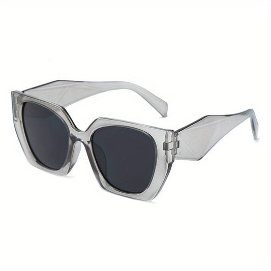 Cat Eye Sunglasses Rhombus Temple Glasses UV400