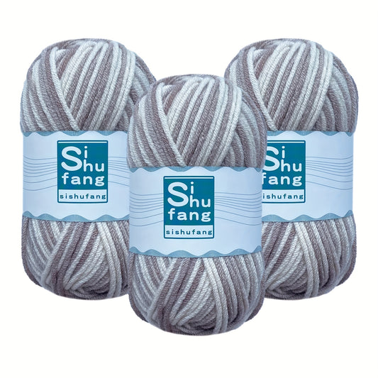 Gradient Acrylic Wool Yarn for DIY Crochet and Knitting