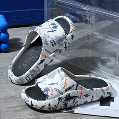 Coconut Tree Pattern Platform Slides
