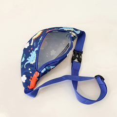 Dinosaur Print Waist Pack Shoulder Bag for Kids