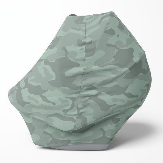 Hunter Camo 4-in-1 Baby Car Seat Cover & Canopy