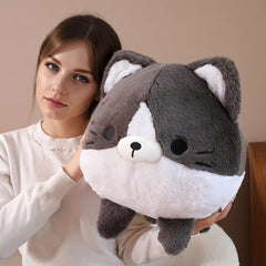 Soft Round Cat Dumpling Plush Toy Pillow Doll Home Decoration