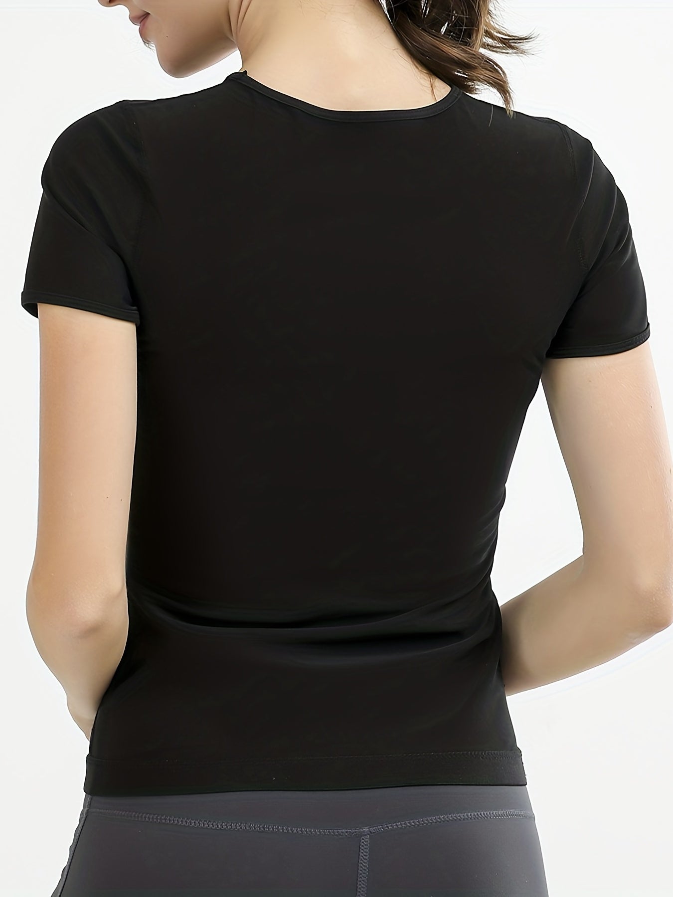 Shaping Slimmer Crew Neck Short Sleeve Top