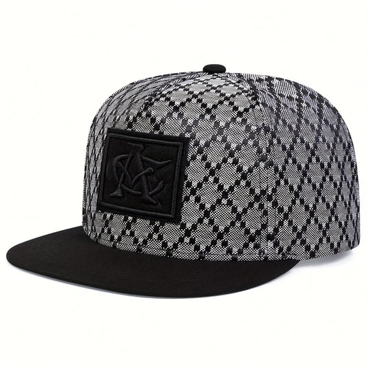 Men's CA Letter Hip Hop Hat Adjustable Sun Hat Baseball Cap