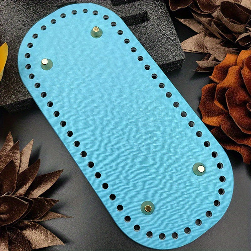 Modern Handwoven Bag Bottom Oval Shape Sewing Accessories