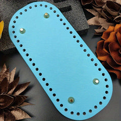 Modern Handwoven Bag Bottom Oval Shape Sewing Accessories
