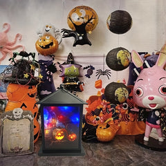 Halloween Horror Pumpkin Lights Combo with Dynamic Sound