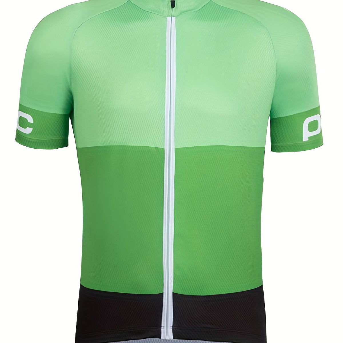 Quick Dry Men's Cycling Jersey with Rear Pocket Moisture Wicking Shirt