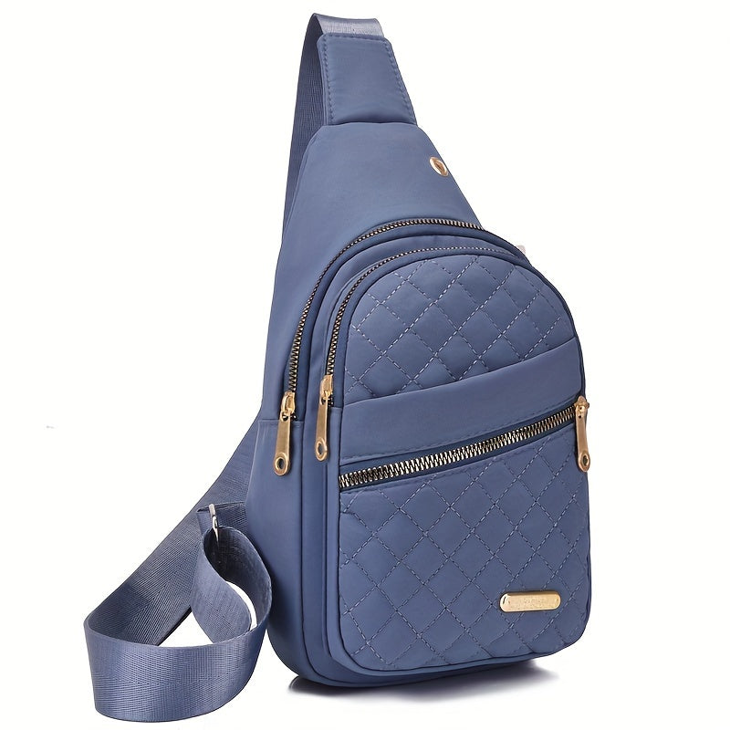 Women's Chest Pack Oxford Cloth Zip Closure