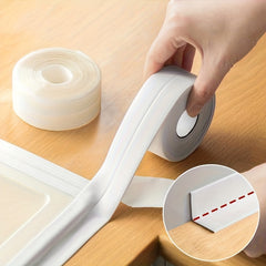 Waterproof PVC Sealing Strip for Bathroom & Kitchen - Self Adhesive Caulk Tape