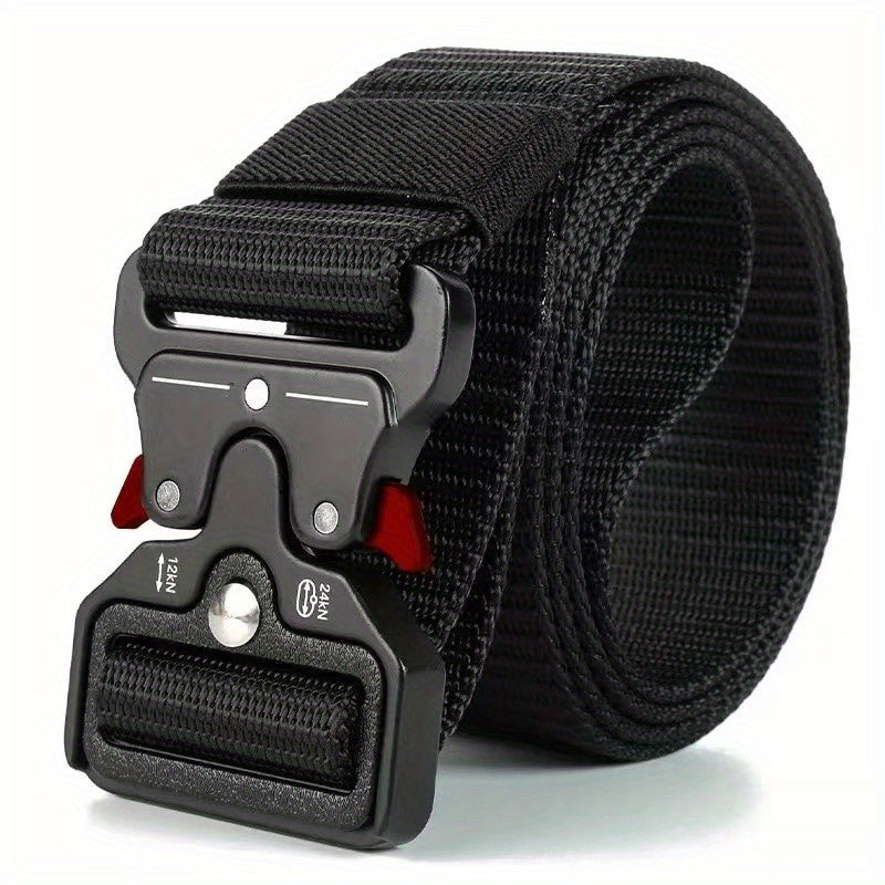  Tactical Belt Multifunction Adjustable Military Nylon Canvas Belt