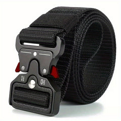  Tactical Belt Multifunction Adjustable Military Nylon Canvas Belt
