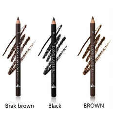 3pcs Waterproof Eyeliner & Brow Pencil Set Long Lasting