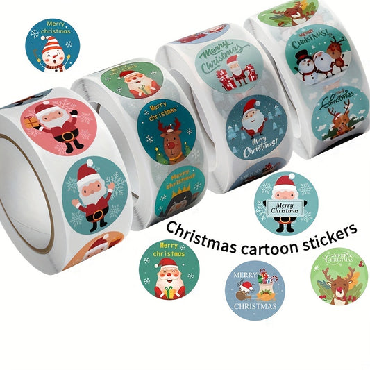 160pcs Christmas Cartoon Stickers Funny Holiday Party Decorations
