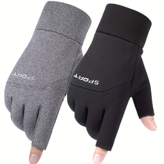 Anti Slip Fishing Gloves with Touch Screen - Warm and Comfortable Hands