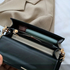 Stylish Square Shoulder Bag Crossbody Bag Women's Satchel Abg