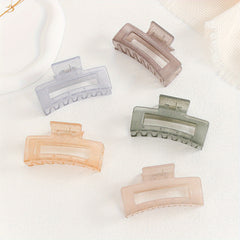 5pcs Sparkly Hair Claw Nonslip Ponytail Holder for Women Girls