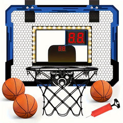 Kids Indoor Basketball Frame with LED Electronic Scoring