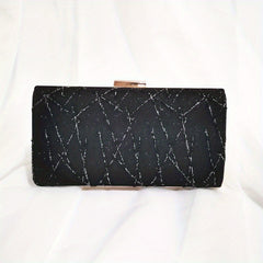 Stylish Clutch Wallet Evening Bag with Chain Strap