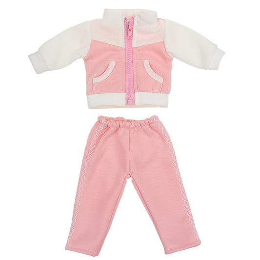 Doll Outfit Set 43 Doll Clothing Two Piece Set Pink