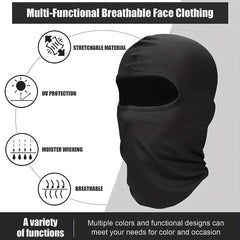 Unisex Balaclava Ski Mask Full Cover Windproof Neck Gaiter for Outdoor Sports