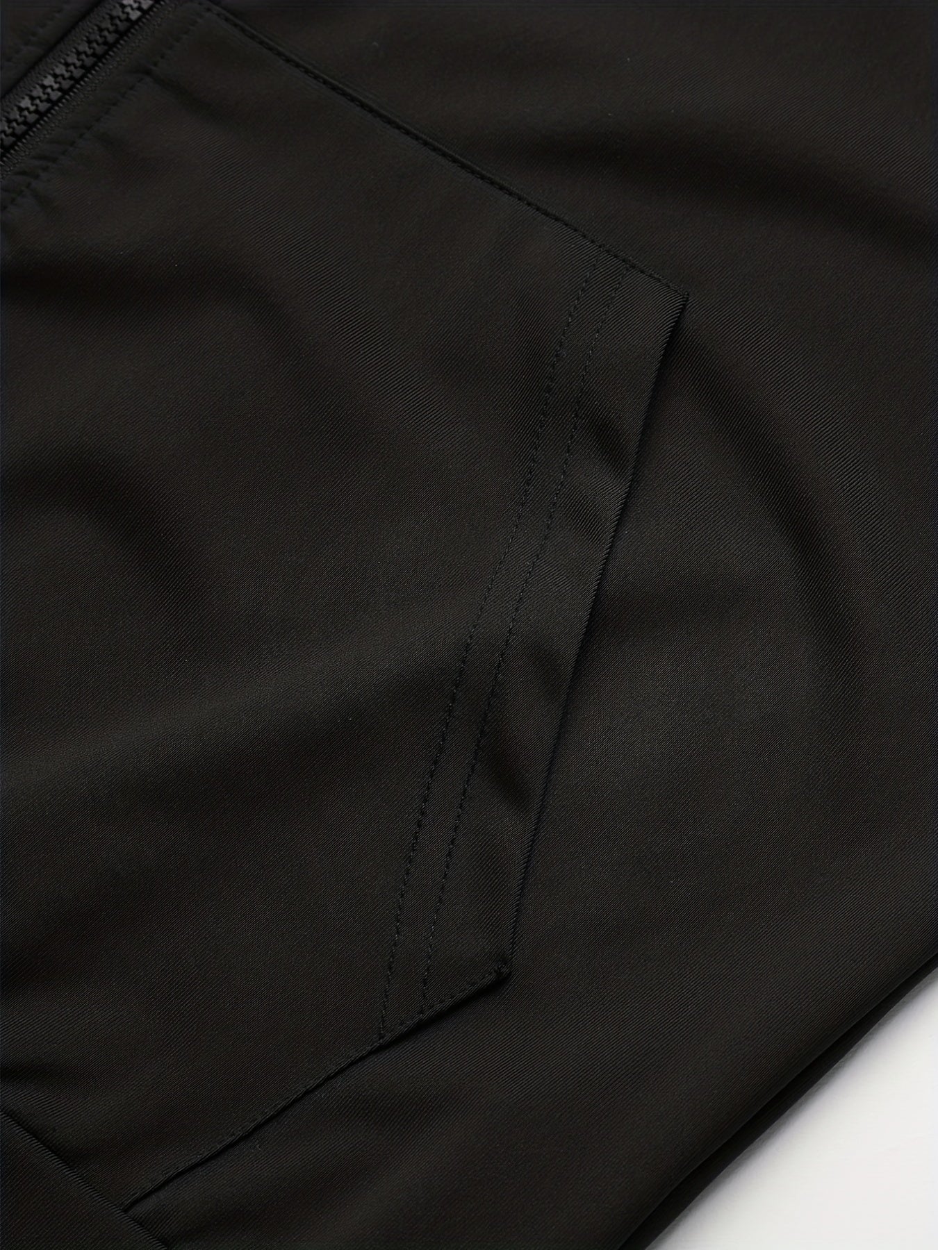 Men's Sports Suit Zip Hooded Jacket & Stretch Pants for Gym Workouts