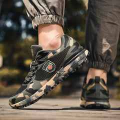Men's Camo Breathable Non Slip Sneakers Outdoor Training Shoes