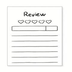 50 Sheets Learning Planner Tearable Memo Pad Mini Note Taking Memo Book