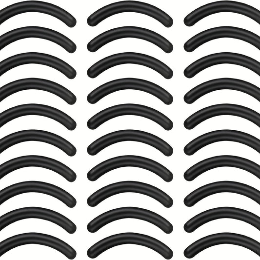 30Pcs Eyelash Curler Refill Pads Silicone Rubber Replacement Pads