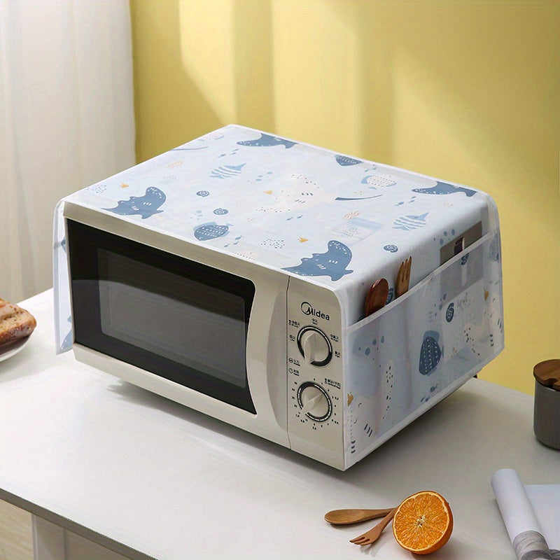 Microwave Oven Cover Dustproof Waterproof Anti-fouling Kitchen Storage