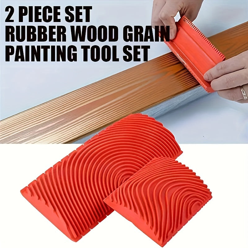 Rubber Wood Grain Generator MS3 Diatom Mud Roller Art Tool
