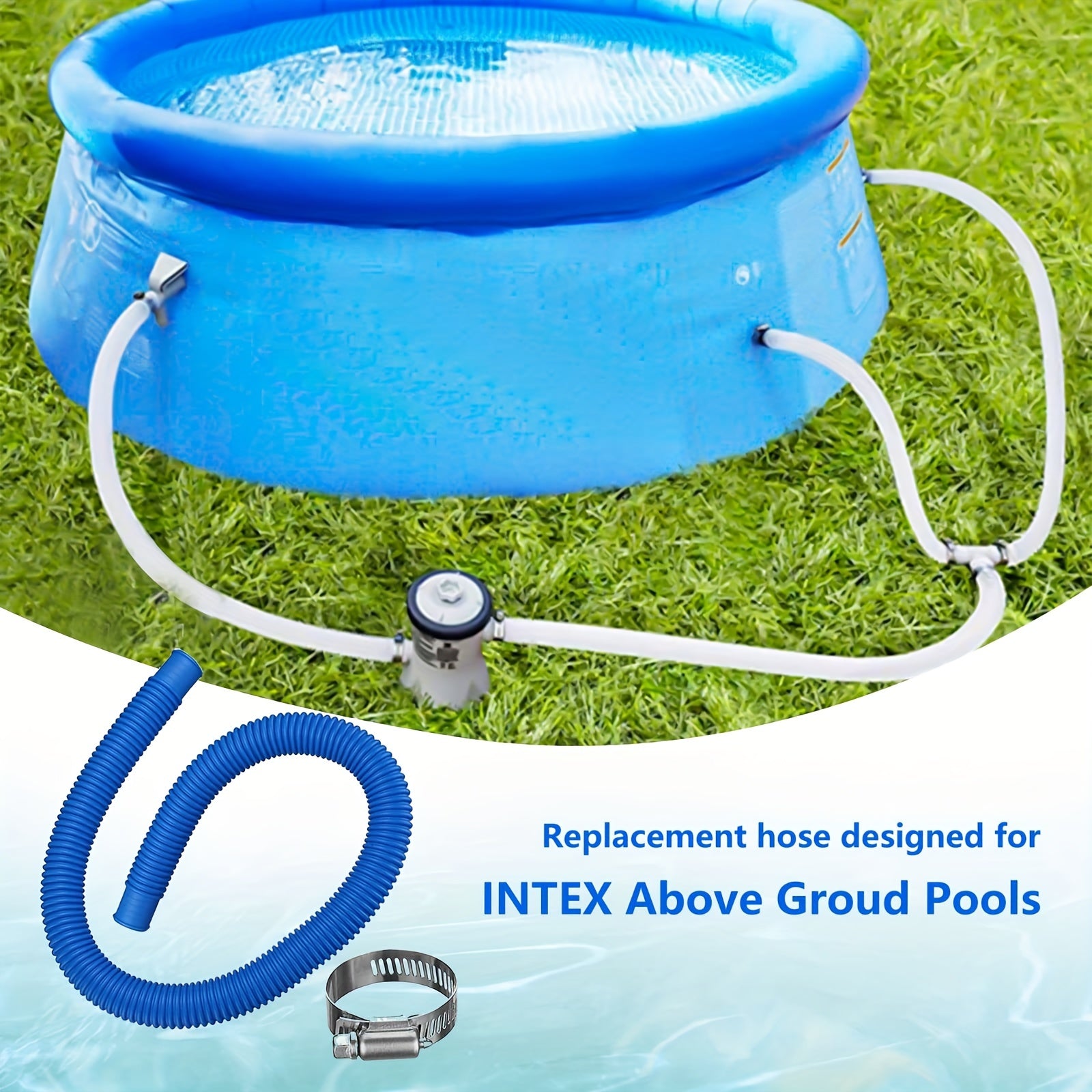 Replacement Hose for Above Ground Pools & Filter Pump