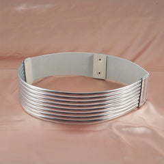 Steampunk Elastic Wide Belt Vintage Waistband for Women
