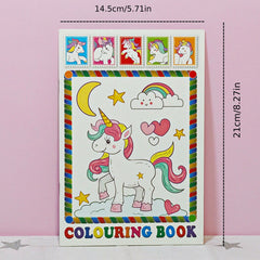 A5 Cartoon Coloring Book Creative Fun Painting Activity