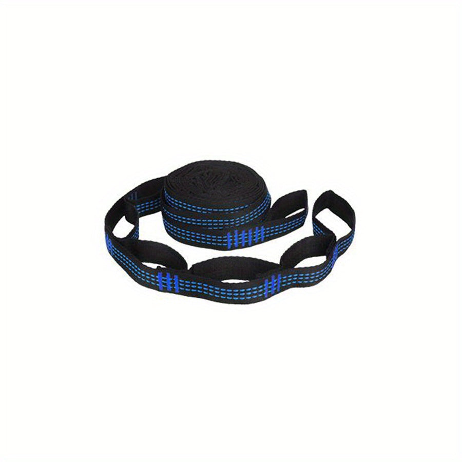 2Pcs Hammock Straps With 5 Ring High Load Bearing Barbed