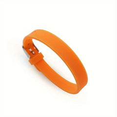Adjustable Waterproof Sports Bracelet Rubber Band