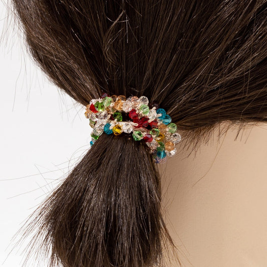 Colorful Crystal Headband Retro Hair Tie Hair Accessories