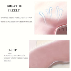 Soft Sleep Mask for Sleeping Napping Traveling and Night Shifts