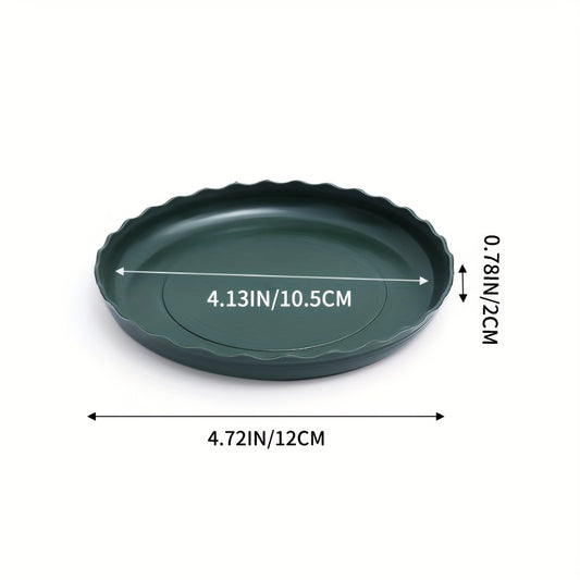3pcs Plastic Flower Pot Tray Thickened Chassis Pad With Water Tray