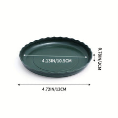 3pcs Plastic Flower Pot Tray Thickened Chassis Pad With Water Tray