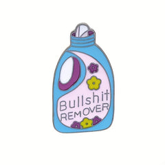 Laundry Liquid Bottle Brooch French Fries Box Milk Spray Styling Brooch For Men