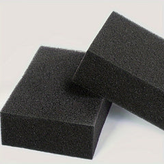 2pcs Salon Hair Cleaning Sponges Foam Sweep Blocks for Haircutting